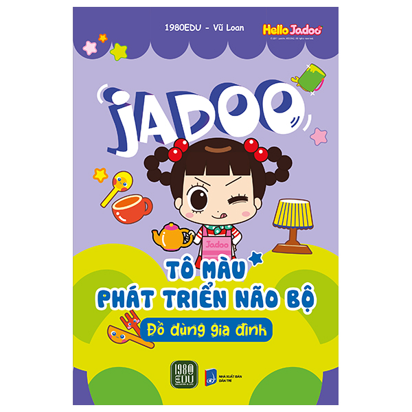 Bộ Jadoo Tô Màu Và Phát Triển Não Bộ - Đồ Dùng Gia Đình
