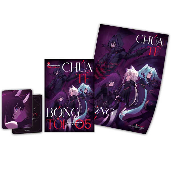 Bộ [Light Novel] Chúa Tể Bóng Tối - Tập 5 - Tặng Kèm Thẻ Nhân Vật + Poster