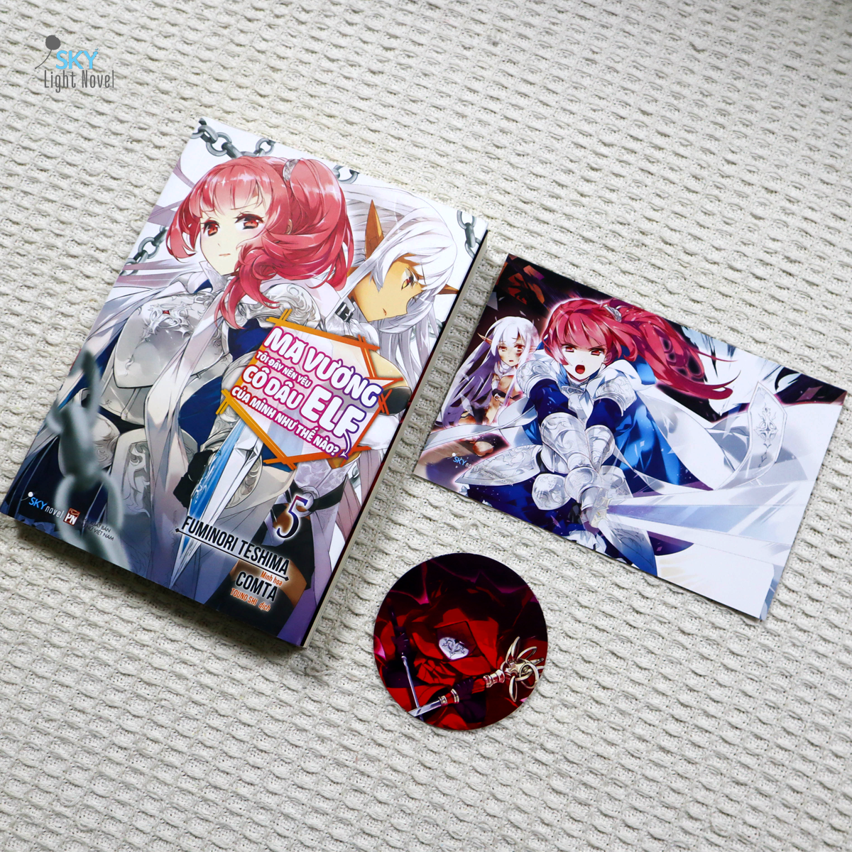 Bo
						
										
										Ma Vuong Toi Day Nen Yeu Co Dau Elf Cua Minh Nhu The Nao? - Tap 5 - Ban Dac Biet - Tang Kem Bookmark + Postcard + Card Trong - Ảnh 7