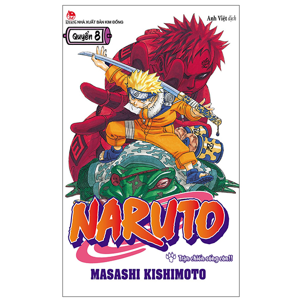 Bộ Naruto - Tập 8 - Trận Chiến Sống Còn!! (Tái Bản 2025)