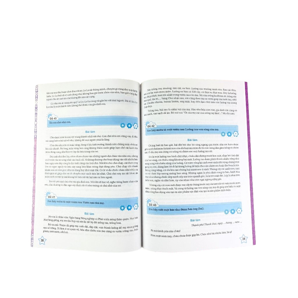 Bộ Những Bài Làm Văn Mẫu 3 - Tập 1 (Cánh Diều) - Ảnh 4