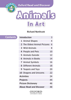 bộ oxford read and discover 4 animals in art finalist: the language learner literature award 2011 - Ảnh 4