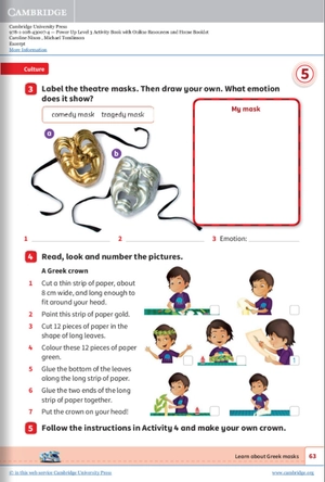 bộ power up level 3 activity book with online resources and home booklet - Ảnh 7
