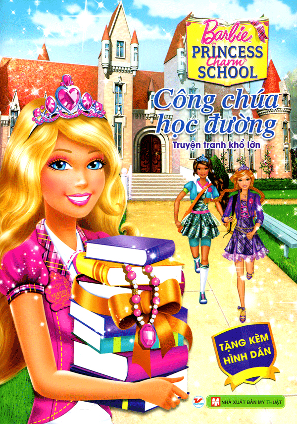 bộ sách barbie truyện tranh khổ lớn (bộ 4 cuốn) - Ảnh 10