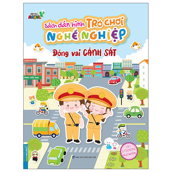 Bộ Sách Dán Hình Trò Chơi Nghề Nghiệp - Đóng Vai Cảnh Sát