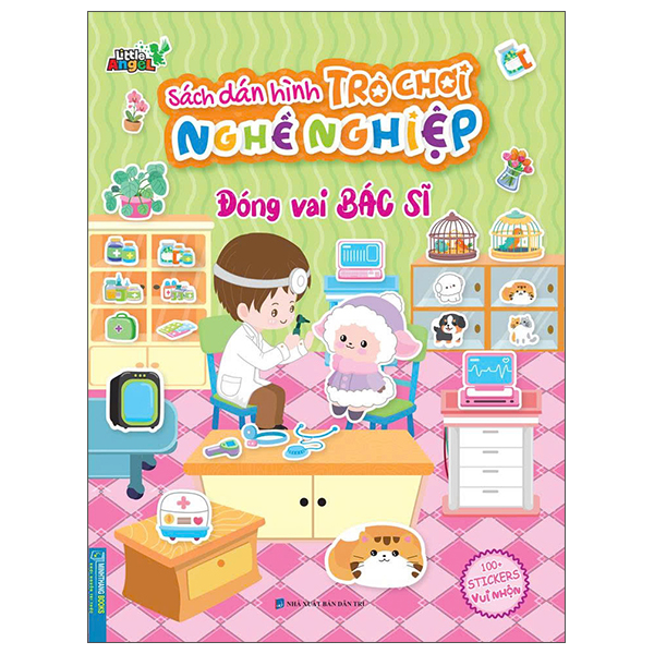Bộ Sách Dán Hình Trò Chơi Nghề Nghiệp - Đóng Vai Cảnh Sát - Ảnh 3