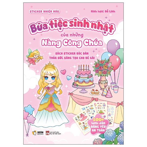 Bộ Sách Sticker Bóc Dán Thỏa Sức Sáng Tạo Cho Bé Gái - Nhật Ký Công Chúa Nhỏ Phiêu Lưu - Ảnh 8