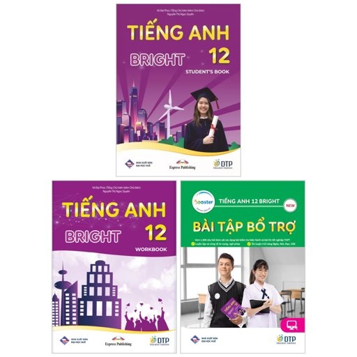 Bộ Sách Tiếng Anh 12 - Bright - Student's Book + Workbook + Bài Tập Bổ Trợ (Bộ 3 Cuốn)