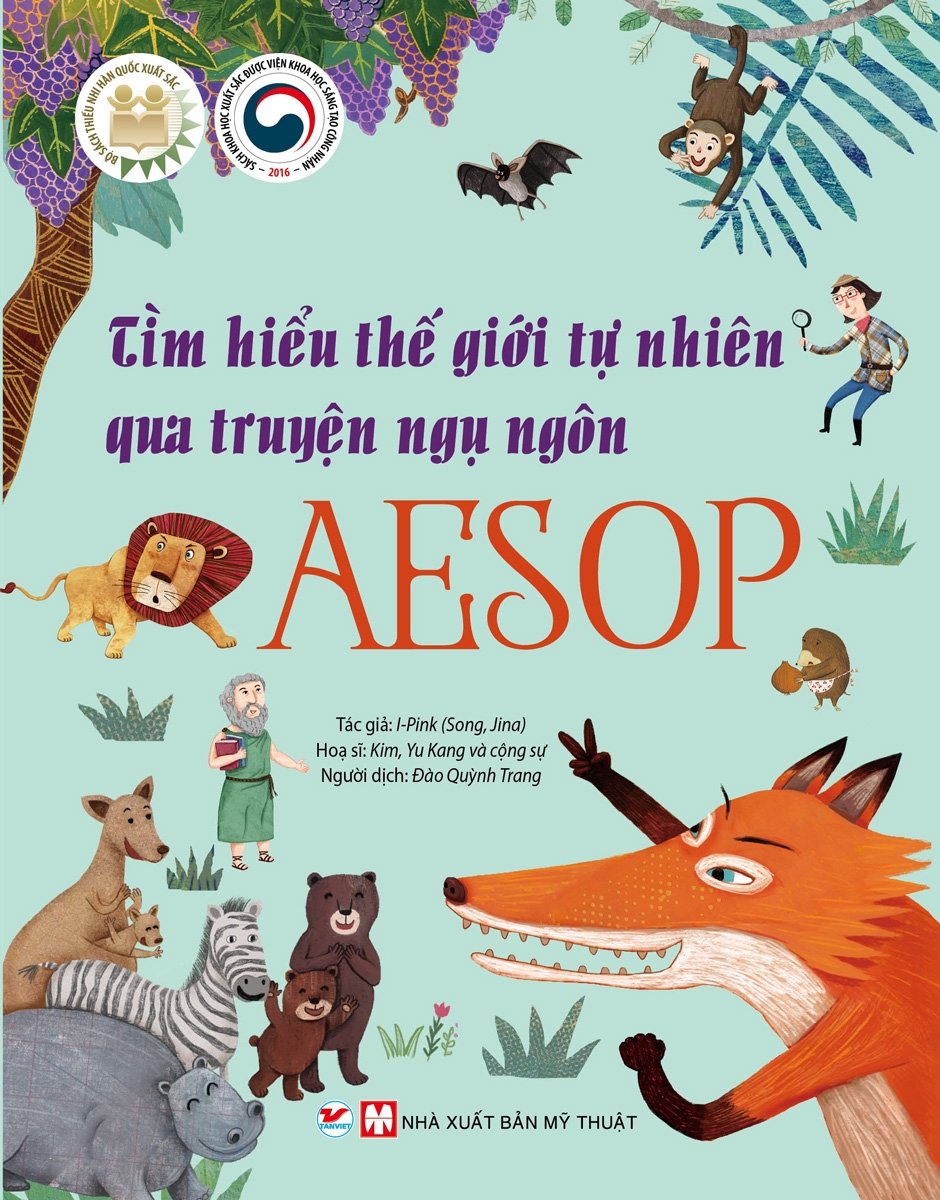 bộ sách tìm hiểu về thế giới tự nhiên qua truyện cổ andersen và aesop - dành cho trẻ 6 tuổi (bộ 2 cuốn) - Ảnh 2