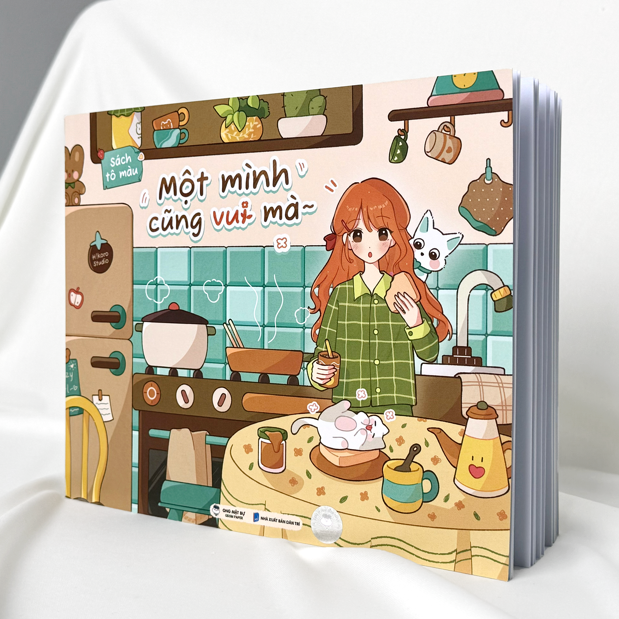 Bộ Sách Tô Màu - Một Mình Cũng Vui Mà - Ảnh 4