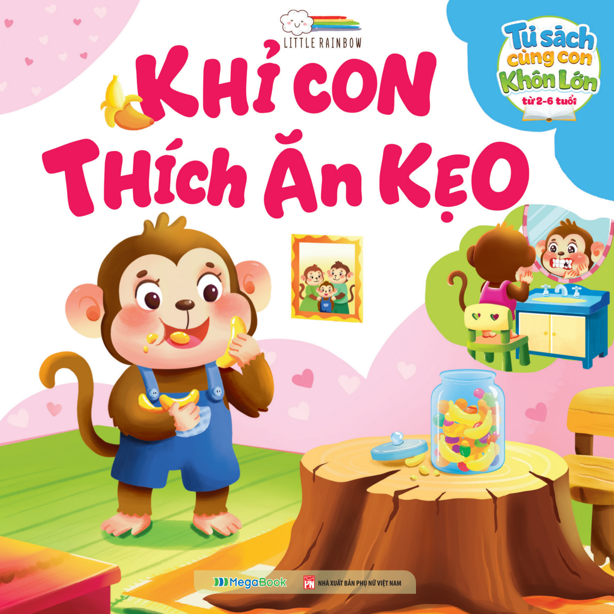 Bộ Sách Tủ Sách Cùng Con Khôn Lớn Từ 2-6 Tuổi (Bộ 6 Cuốn) - Ảnh 3