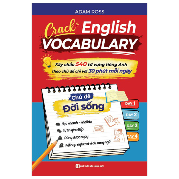 Bộ Sổ Tay Crack English Vocabulary - Xây Chắc 540 Từ Vựng Tiếng Anh Theo Chủ Đề Chỉ Với 30 Phút Mỗi Ngày - Chủ Đề Con Người - Ảnh 11