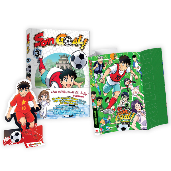 Bộ Sơn, Goal! - Tập 3 - Tặng Kèm Standee PVC + Obi + Bìa Áo Đặc Biệt