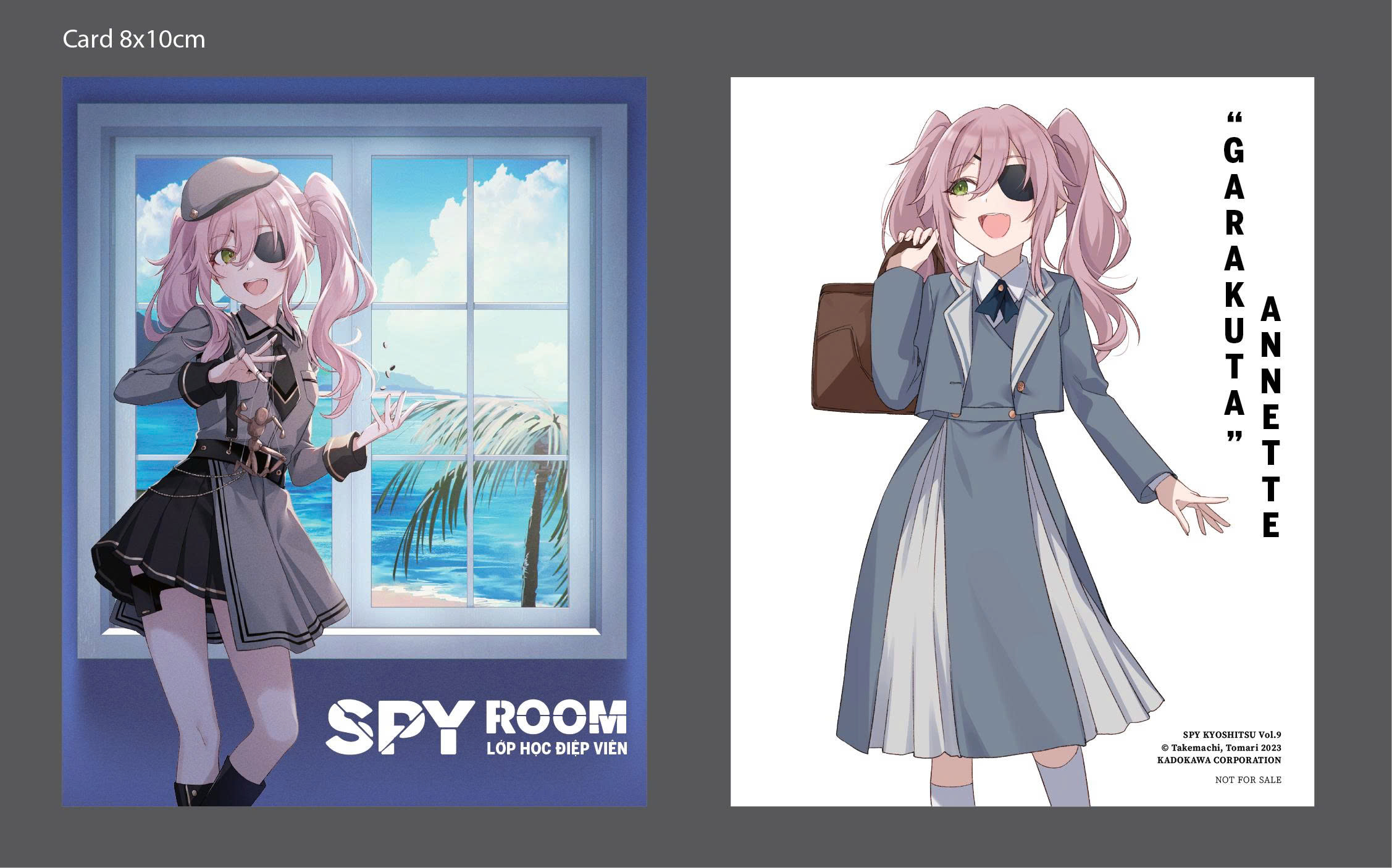 Bộ
						
										
										SPY ROOM - Lớp Học Điệp Viên - Tập 9 - "Garakuta" Annette - Bản Đặc Biệt - Tặng Kèm Card + Poker Chip - Ảnh 3