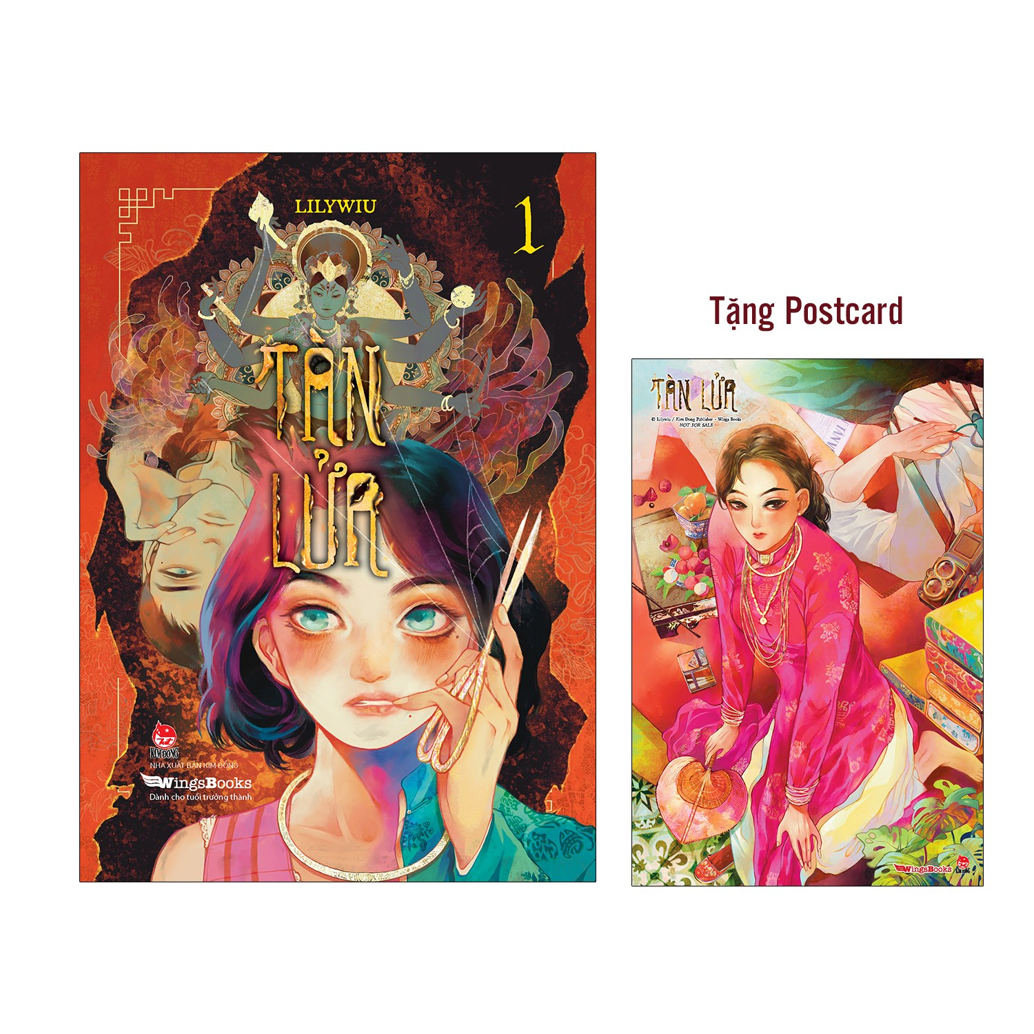 Bộ Tàn Lửa - Tập 1 - Tặng Kèm Postcard - Ảnh 2