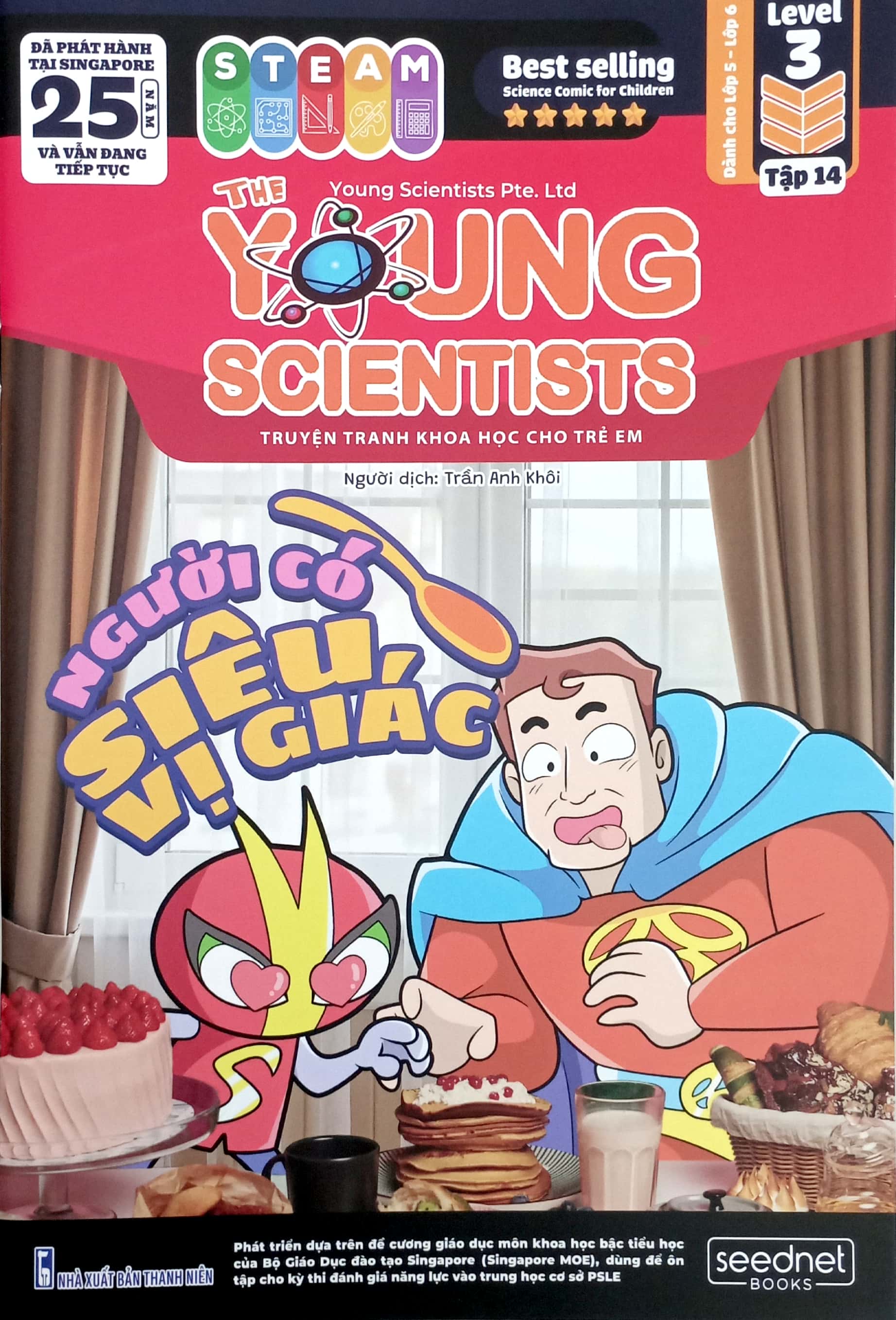 Bo
						
										
										The Young Scientists - Truyen Tranh Khoa Hoc Cho Tre Em - Level 3 - Tap 14 - Nguoi Co Sieu Vi Giac - Ảnh 2