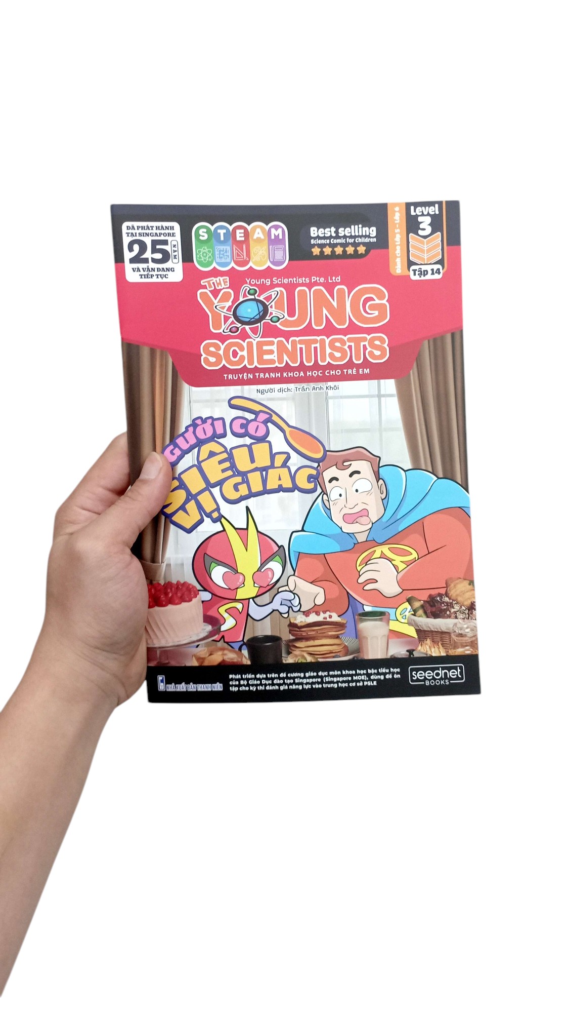 Bo
						
										
										The Young Scientists - Truyen Tranh Khoa Hoc Cho Tre Em - Level 3 - Tap 14 - Nguoi Co Sieu Vi Giac - Ảnh 6