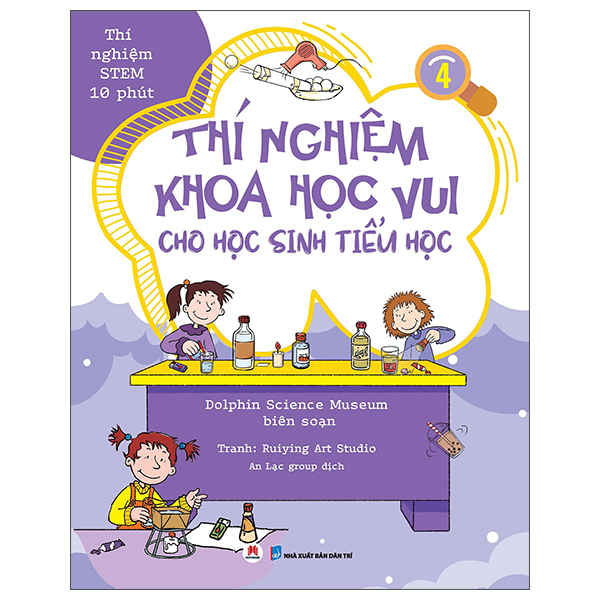 Bộ Thí Nghiệm Stem 10 Phút - Thí Nghiệm Khoa Học Vui Cho Học Sinh Tiểu Học - Tập 3 - Ảnh 4