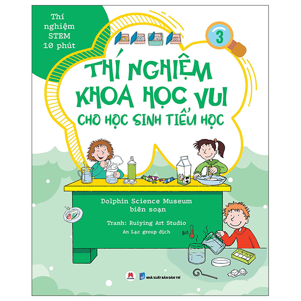Bộ Thí Nghiệm Stem 10 Phút - Thí Nghiệm Khoa Học Vui Cho Học Sinh Tiểu Học - Tập 4 - Ảnh 4