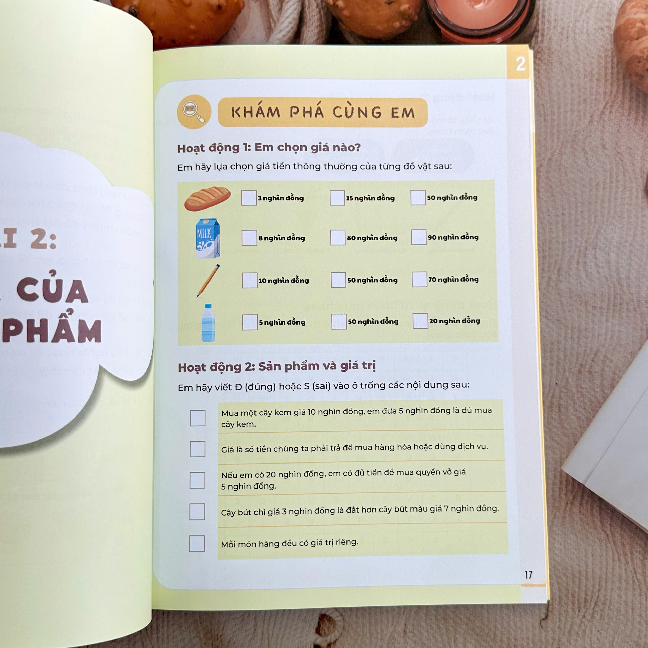 Bộ Thực Hành Quản Lý Tài Chính - Dành Cho Học Sinh Tiểu Học - Tập 2 - Ảnh 3