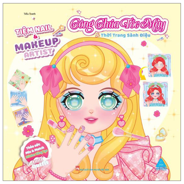 Bộ Tiệm Nail Và Makeup Artist - Công Chúa Kẹo Ngọt Và Thời Trang Sành Điệu - Ảnh 13
