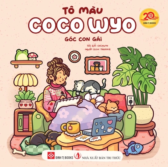 Bộ Tô Màu Coco Wyo - Góc Con Gái - Ảnh 2
