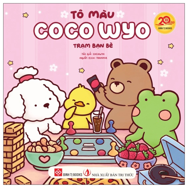 Bộ Tô Màu Coco Wyo - Trạm Bạn Bè
