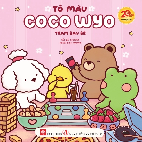 Bộ Tô Màu Coco Wyo - Trạm Bạn Bè - Ảnh 2