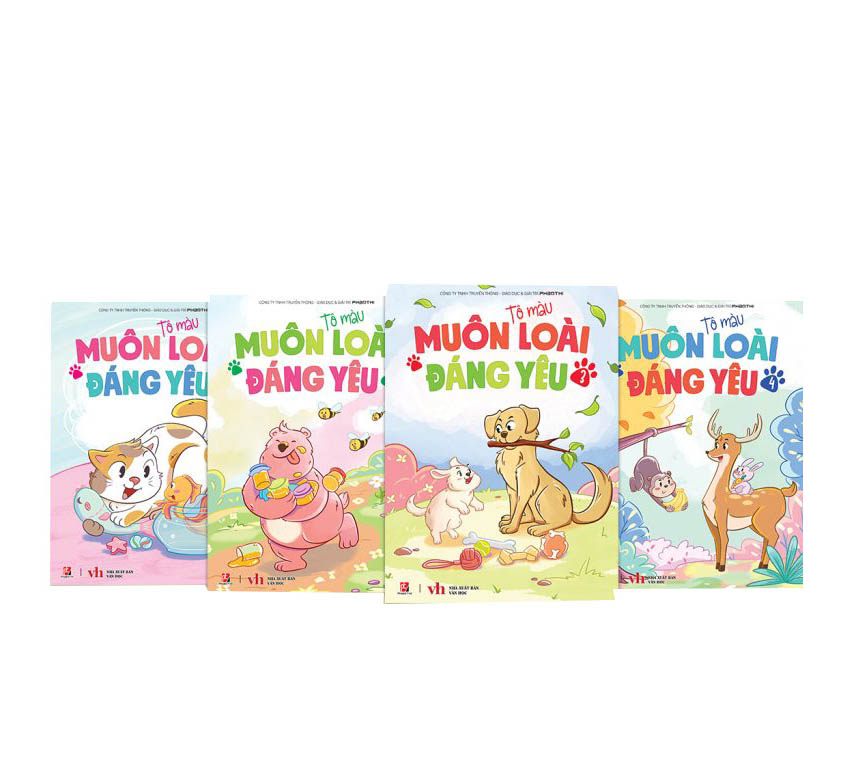 Bộ Tô Màu - Muôn Loài Đáng Yêu - Tập 1 - Ảnh 5