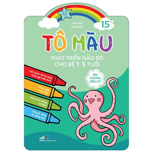 Bộ
						
										
										Tô Màu Phát Triển Não Bộ Cho Bé 1-5 Tuổi - Tập 16 - Thiên Nhiên Muôn Màu - Ảnh 7