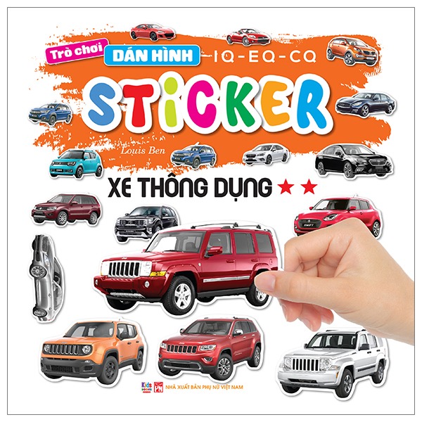 Bộ Trò Chơi Dán Hình IQ-EQ-CQ - Sticker - Siêu Xe - Tập 1 - Ảnh 13