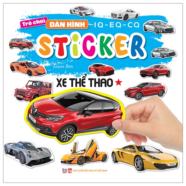Bộ Trò Chơi Dán Hình IQ-EQ-CQ - Sticker - Xe Thông Dụng - Tập 1 - Ảnh 11