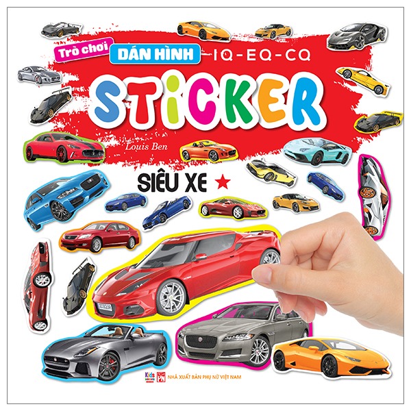 Bộ Trò Chơi Dán Hình IQ-EQ-CQ - Sticker - Xe Thông Dụng - Tập 1 - Ảnh 7