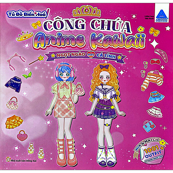 Bộ Tủ Đồ Biến Hoá Công Chúa Anime Kawaii - Công Chúa Hay Phù Thủy - Ảnh 10