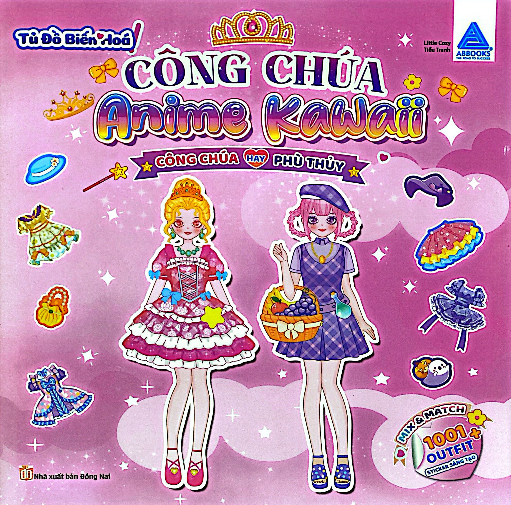 Bộ Tủ Đồ Biến Hoá Công Chúa Anime Kawaii - Công Chúa Hay Phù Thủy - Ảnh 2