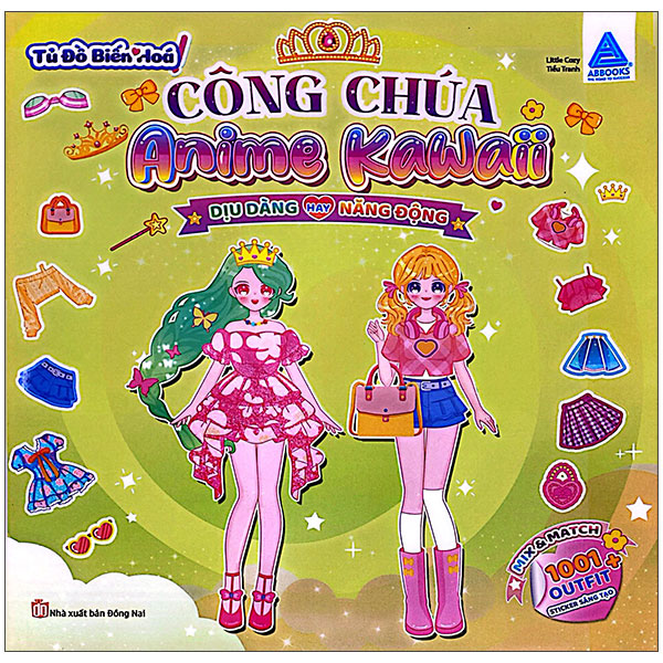Bộ Tủ Đồ Biến Hoá Công Chúa Anime Kawaii - Công Chúa Hay Phù Thủy - Ảnh 8