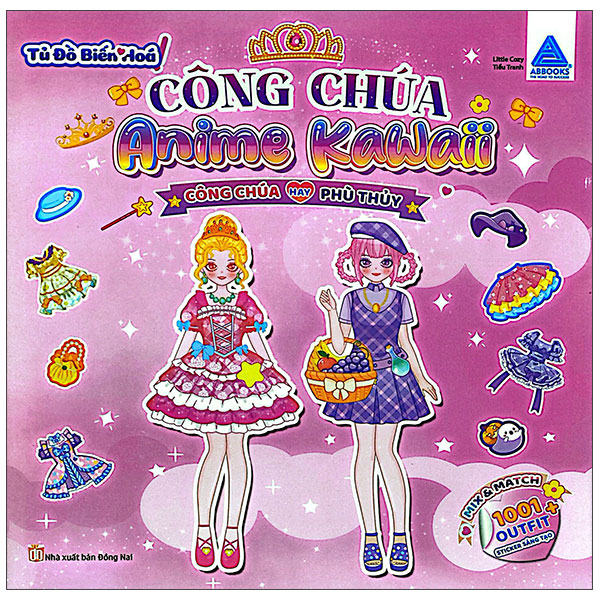 Bộ Tủ Đồ Biến Hoá Công Chúa Anime Kawaii - Dịu Dàng Hay Năng Động - Ảnh 9