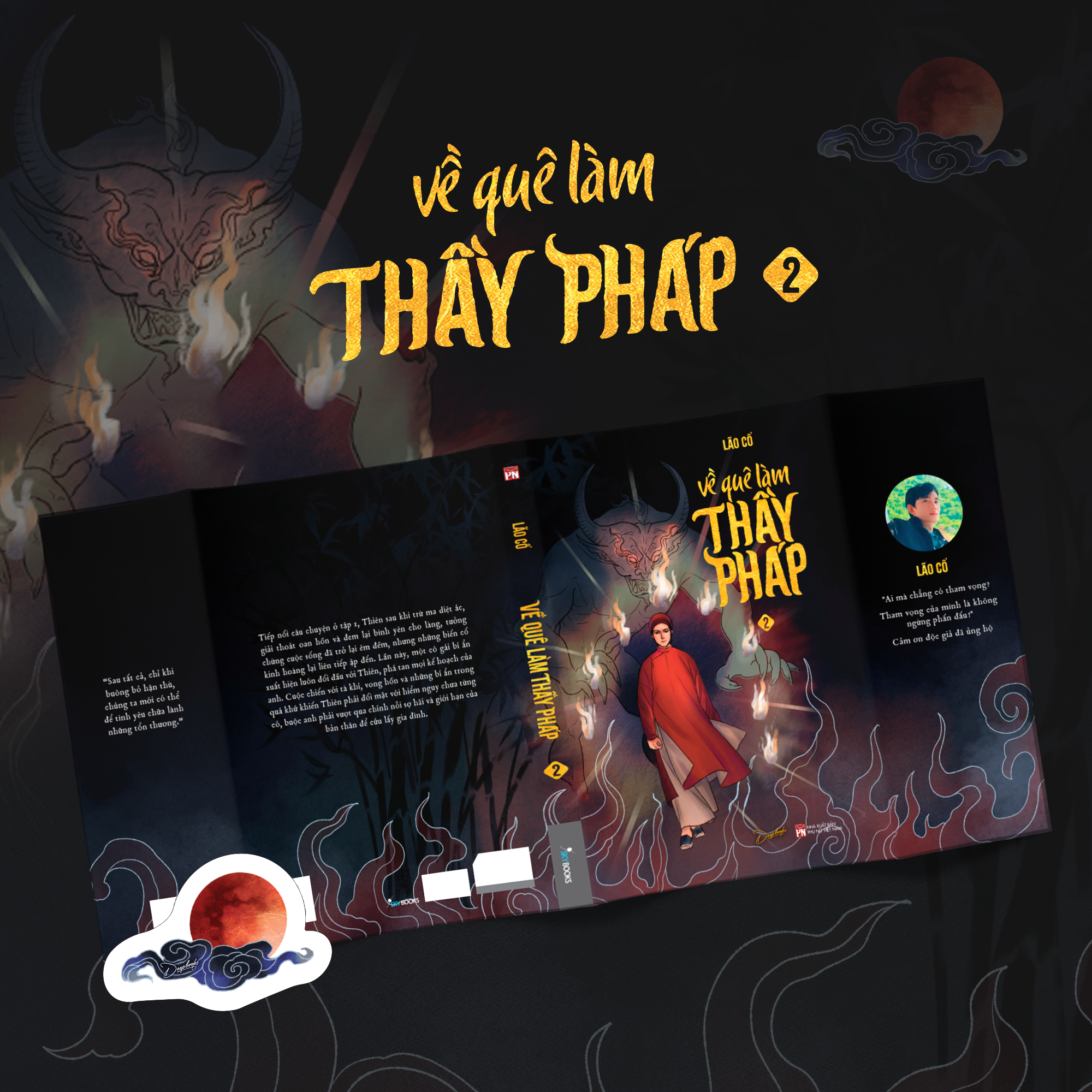 Bộ Về Quê Làm Thầy Pháp - Tập 2 - Tặng Kèm Bookmark - Ảnh 2
