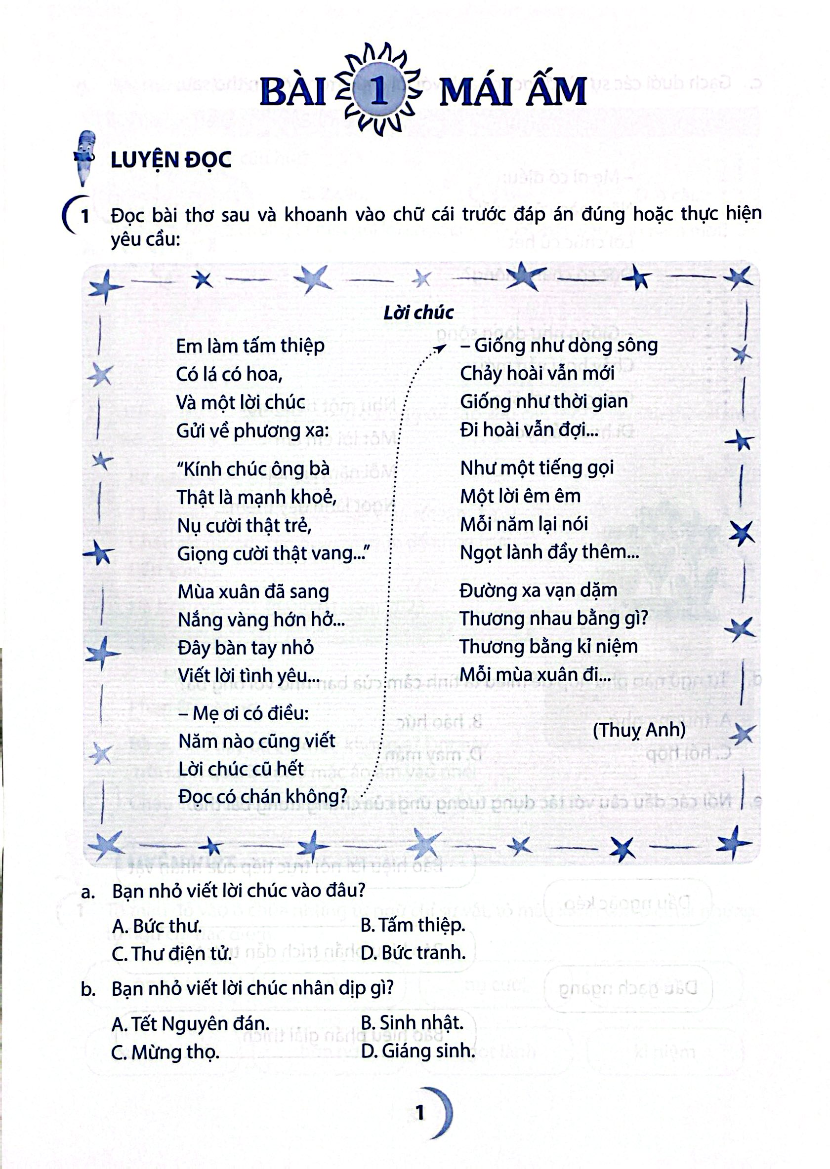 Bộ Vở Ôn Tập Hè Môn Tiếng Việt - Lớp 3 - Ảnh 4