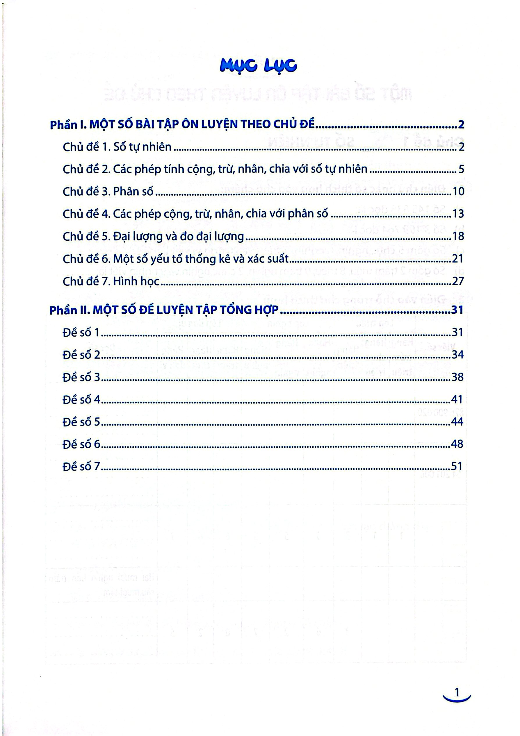 Bộ Vở Ôn Tập Hè Môn Toán - Lớp 4 - Ảnh 3