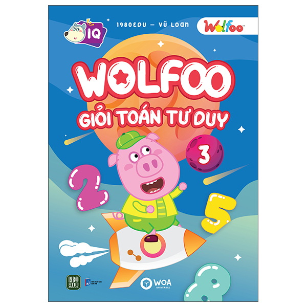 Bộ Wolfoo Giỏi Toán Tư Duy - Tập 3
