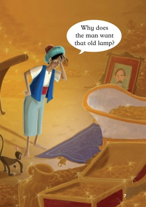 bộ young eli readers - aladdin and the magic lamp - stage 1 below a1 - downloadable multimedia - Ảnh 8