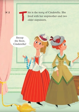 bộ young eli readers - fairy tales: cinderella - stage 3 a1.1 - downloadable multimedia - Ảnh 5