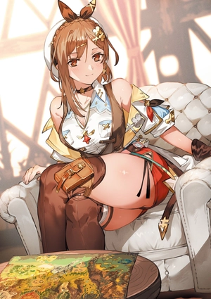 bộ ライザのアトリエ3 ~終わりの錬金術士と秘密の鍵~ 公式ビジュアルコレクション - atelier ryza 3: alchemist of the end & the secret key official visual collection - Ảnh 11