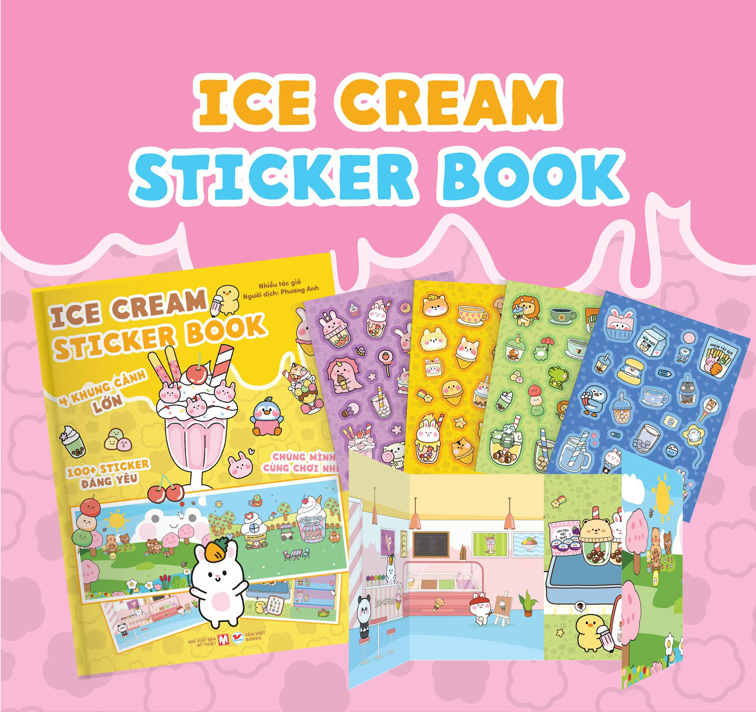 Boba Sticker Book - Bìa Cứng - Ảnh 3