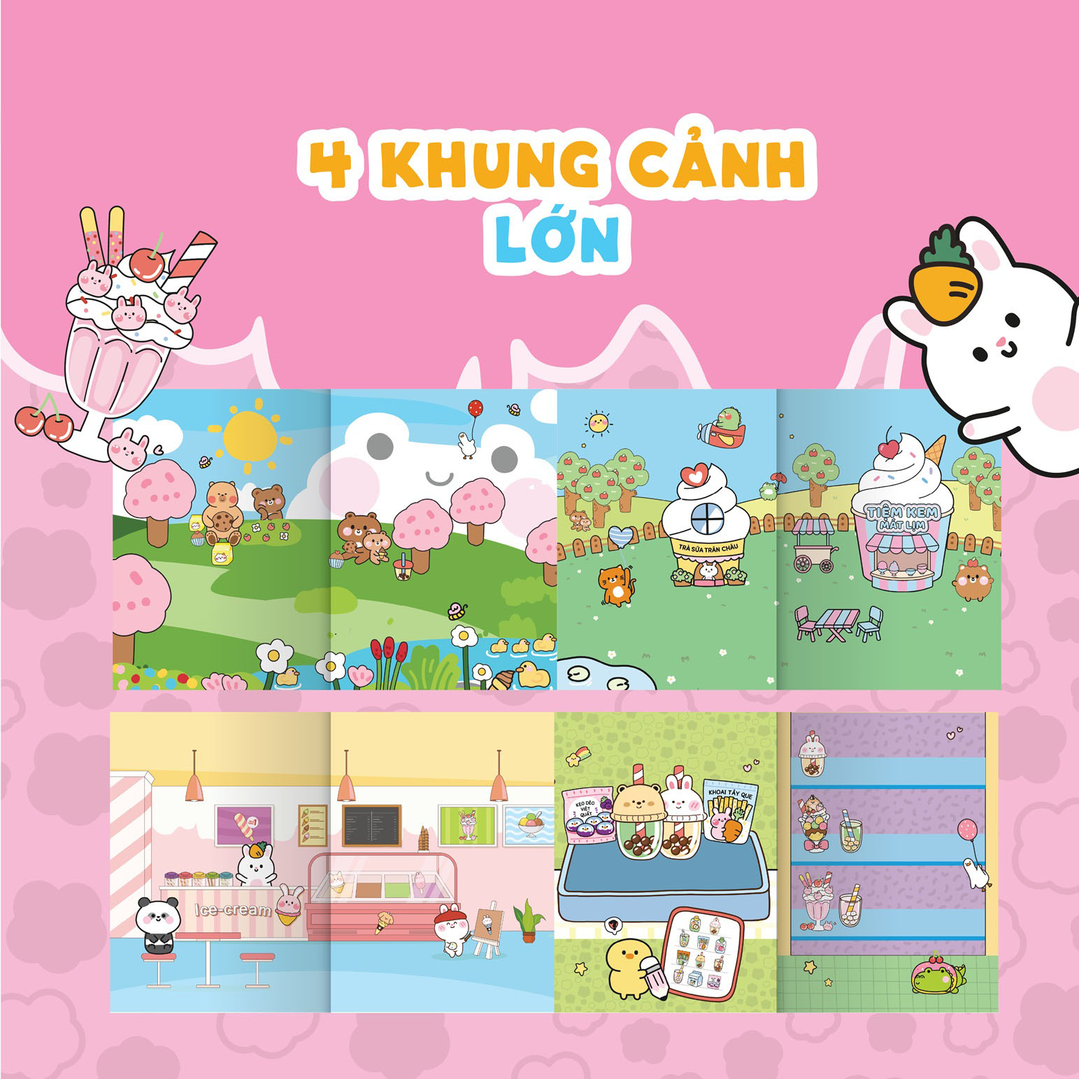 Boba Sticker Book - Bìa Cứng - Ảnh 5