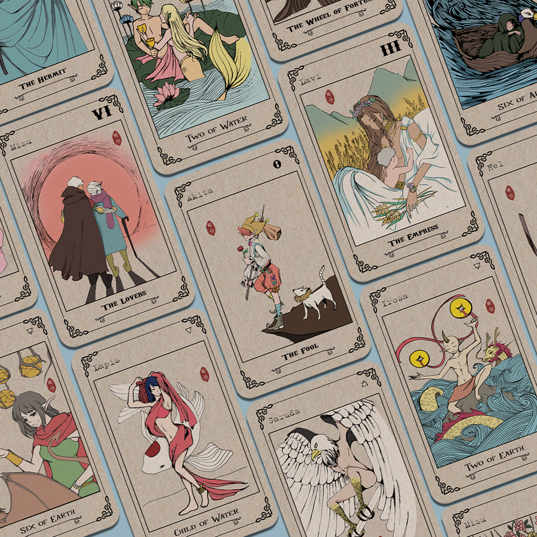 boxset ekoland tarot (bộ bài + sách hướng dẫn) - Ảnh 2