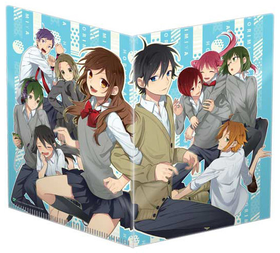 boxset horimiya - tập 17 + tập 10.5 (bộ 2 cuốn) - bản sưu tầm - tặng kèm box + bìa 2 mặt horimiya - tập 17 + card ngọc trai + clear file + tapestry a1 - Ảnh 13
