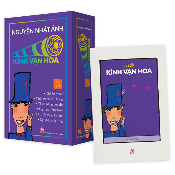 Boxset Kính Vạn Hoa - Bộ Kỉ Niệm 30 Năm: Tập 19 - 24 (Hộp 6 Tập) - Tặng Kèm Sổ Tay Kính Vạn Hoa - Ảnh 9