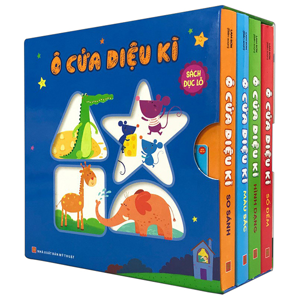 Boxset Sách Đục Lỗ - Ô Cửa Kì Diệu (Hộp 4 Cuốn) (Tái Bản 2026)